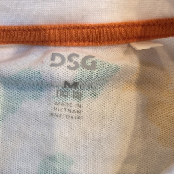 DSG Girls' NBA WNBA Abstract Print Basketball T-Shirt Size M (10-12) New Youth - Picture 5 of 8